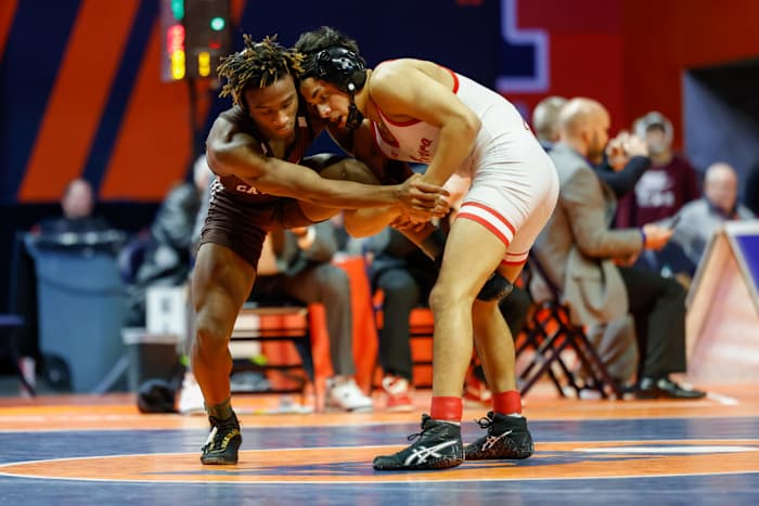 Illinois state wrestling championships February 18 2023 Nate Latsch 15407